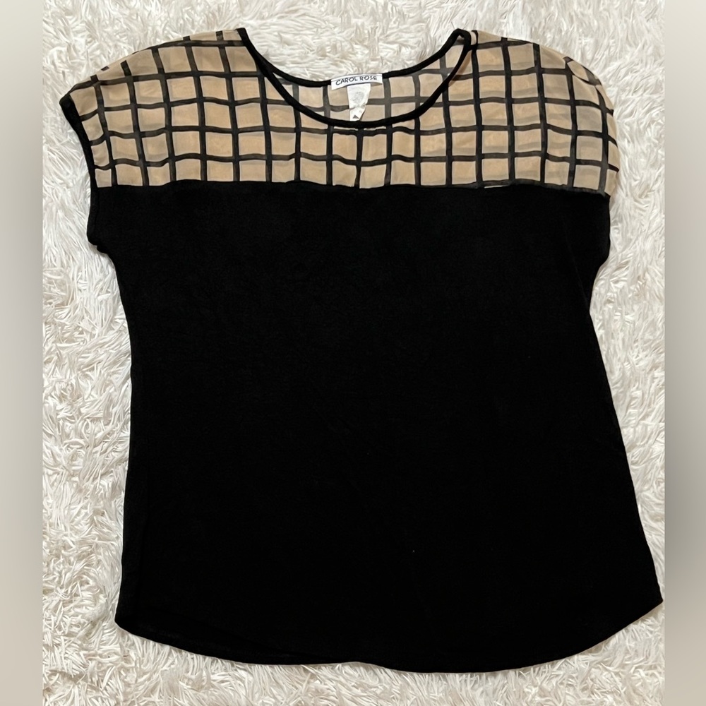 Carol Rose top size large